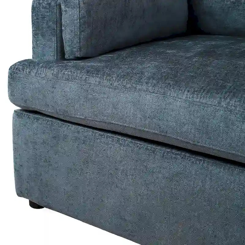 Mirod Oversized Accent Chair - Comfortable Armrest Cushions, Versatile Neutral Style, Elegant Design, Durable Frame