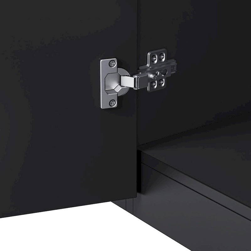 TV Stand with 34.2  Non-heating Electric Fireplace,Entertainment Center with LED Light,Tempered Glass Shelves for TVs up to 75