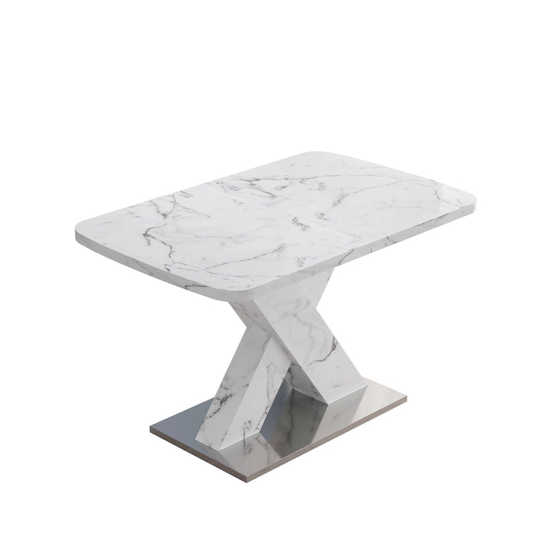 Modern Expandable Square Dining Table