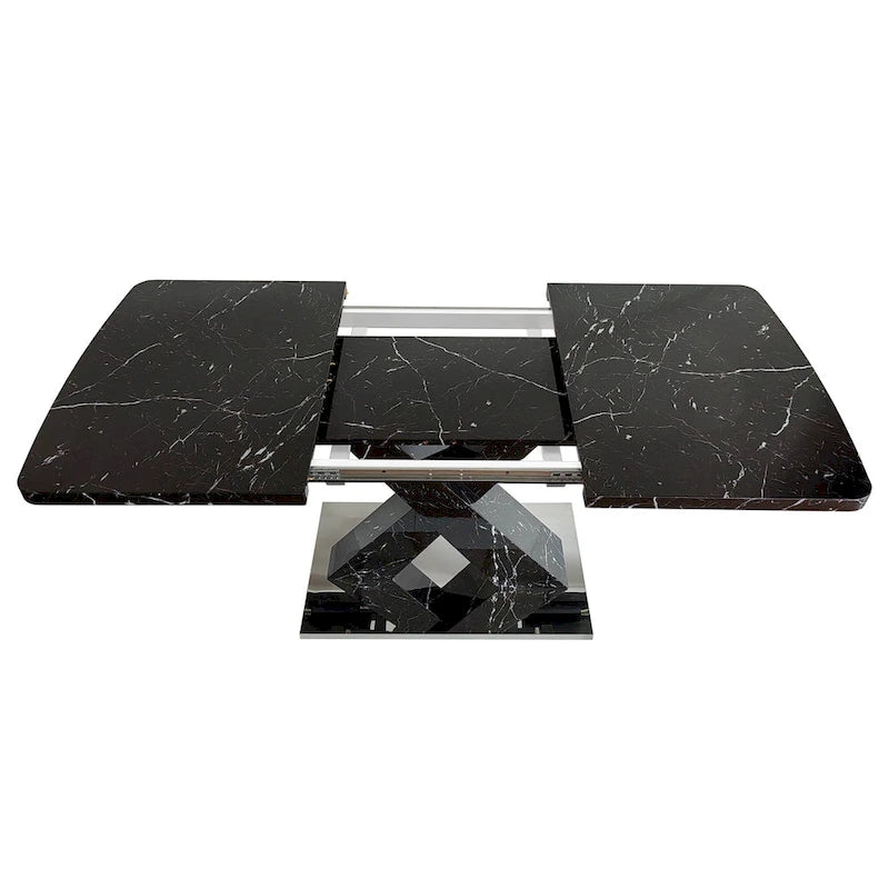Modern Expandable Square Dining Table