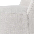 Cottage 21.5  Wide Upholstered Barrel Arm Dining Chairs