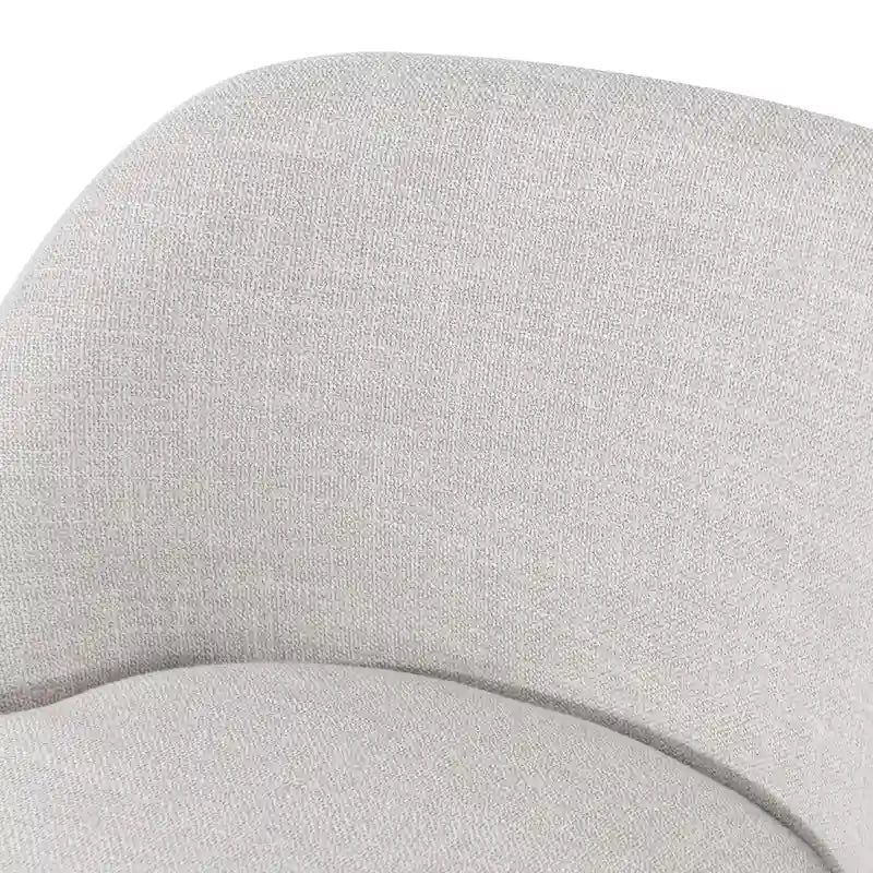 Cottage 21.5  Wide Upholstered Barrel Arm Dining Chairs