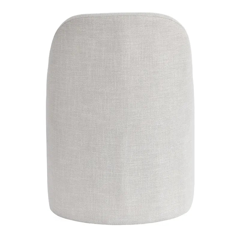 Cottage 21.5  Wide Upholstered Barrel Arm Dining Chairs