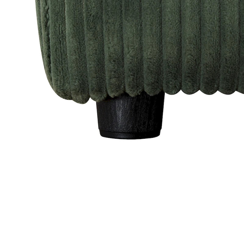 Oversized 7 - Piece 130  Wide Reversible Modular Corner Sectional Sofa Couch with Ottoman