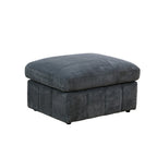 Oversized 7 - Piece 130  Wide Reversible Modular Corner Sectional Sofa Couch with Ottoman
