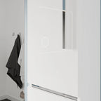 Eviva Olivia 14 in-W x 70 in-H Glossy White Freestanding Linen Cabinet