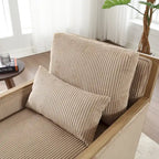 Camel 26.77  Swivel Barrel Chair with Hardwood Frame