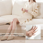 White 84  Modular Chenille 4-Seat Sectional Sofa Set with Removable Cushions and 2 Pillows, Perfect for Small Spaces