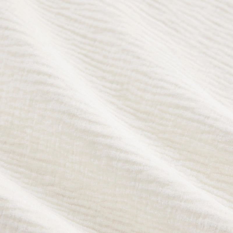 White 84  Modular Chenille 4-Seat Sectional Sofa Set with Removable Cushions and 2 Pillows, Perfect for Small Spaces