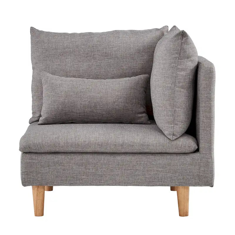 Malina Modular Mid-Century Corner Chair by iNSPIRE Q Modern