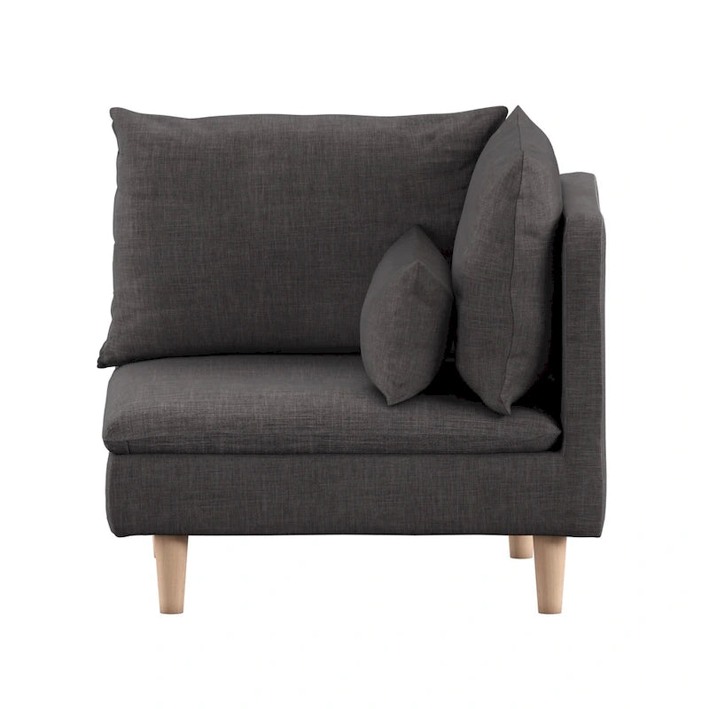 Malina Modular Mid-Century Corner Chair by iNSPIRE Q Modern