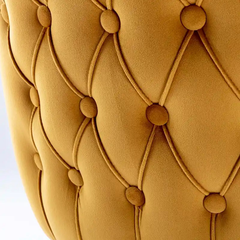 A&A Furniture Upholstered Wing-Back Dining Chair