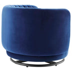 Embrace Tufted Performance Velvet Performance Velvet Swivel Chair