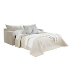 Capri Grey Sofa Bed with Gel Memory Foam Mattress