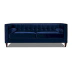 Jack 84  Modern Upholstered Tufted Tuxedo Sofa