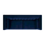 Jack 84  Modern Upholstered Tufted Tuxedo Sofa