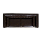 Jack 84  Modern Upholstered Tufted Tuxedo Sofa