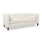 Jack 84  Modern Upholstered Tufted Tuxedo Sofa