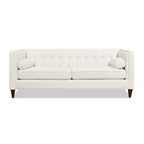 Jack 84  Modern Upholstered Tufted Tuxedo Sofa
