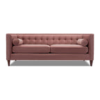 Jack 84  Modern Upholstered Tufted Tuxedo Sofa