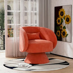 Ouyessir 360 Degree Swivel Cuddle Barrel Sofa Chairs