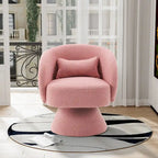 Ouyessir 360 Degree Swivel Cuddle Barrel Sofa Chairs