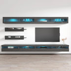 Fly I2 35TV Wall-mounted Floating Modern Entertainment Center Set