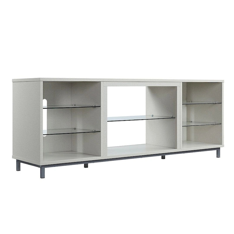 Manhattan Comfort Brighton 60 In. Wire Management Media Cabinet Console