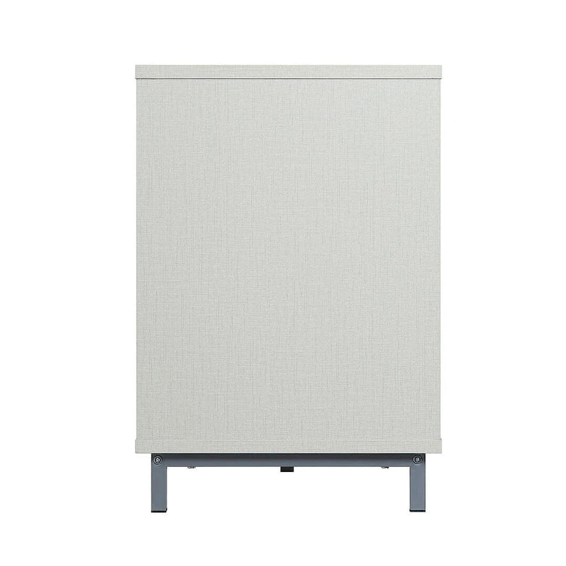 Manhattan Comfort Brighton 60 In. Wire Management Media Cabinet Console