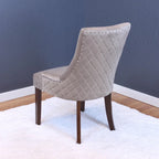 Silver Orchid Flohr Tufted Velvet Dining Chairs (Set of 2)