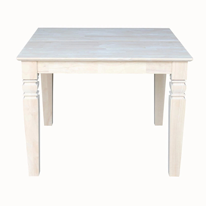 International Concepts Java Butterfly Leaf Dining Table - Unfinished