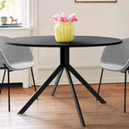 43  Round Dining Table - Black