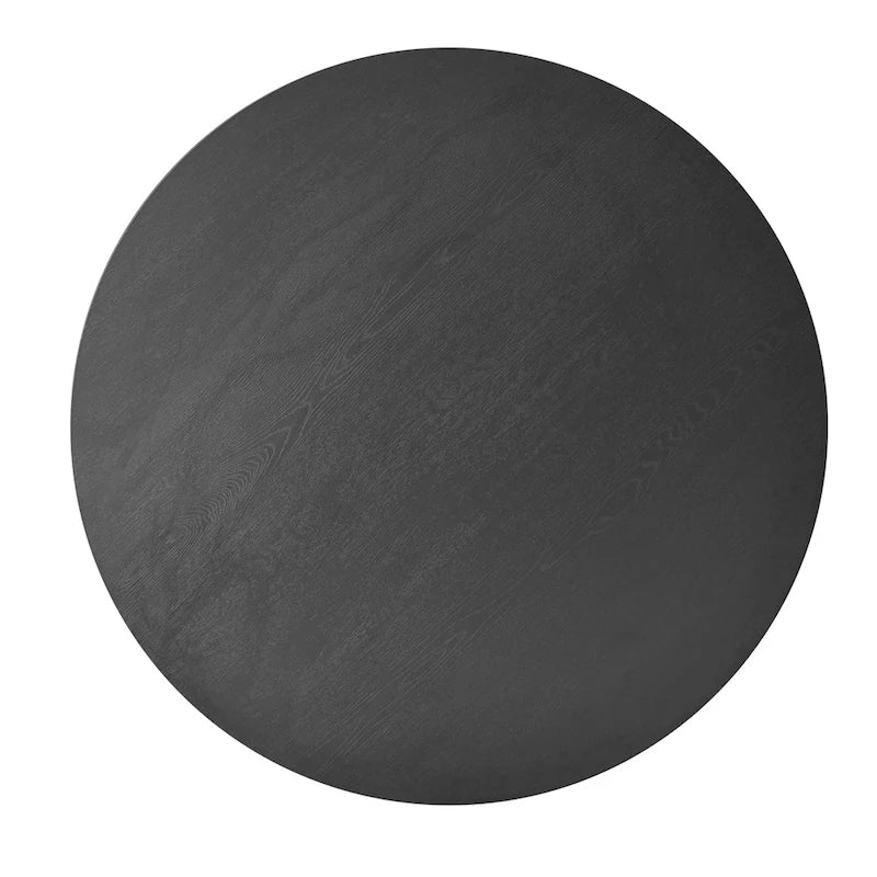 43  Round Dining Table - Black