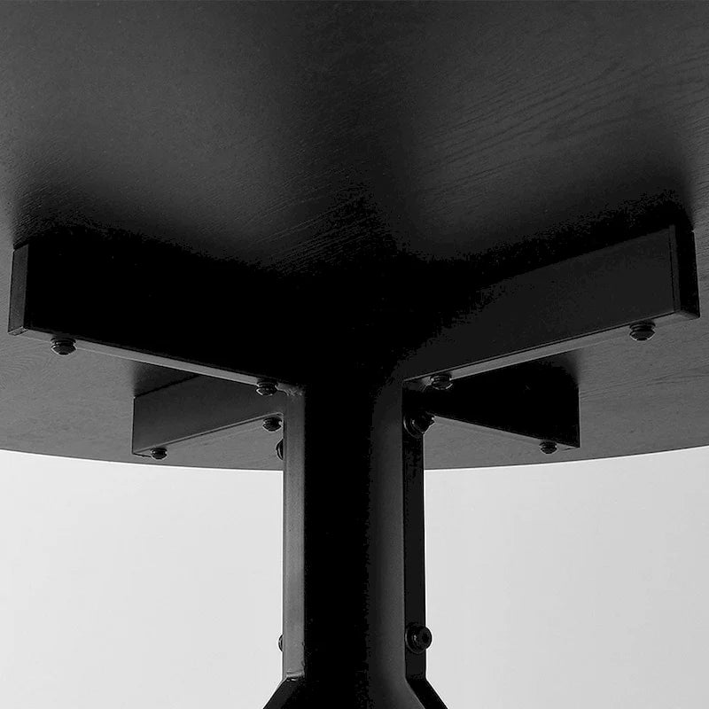 43  Round Dining Table - Black