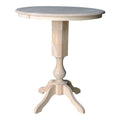 The Gray Barn Fairy Glen 36-in. Round Pedestal Table w/ 12-in. Leaf