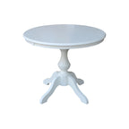 The Gray Barn Fairy Glen 36-in. Round Pedestal Table w/ 12-in. Leaf