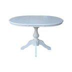 The Gray Barn Fairy Glen 36-in. Round Pedestal Table w/ 12-in. Leaf