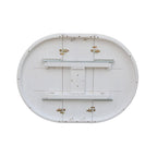 The Gray Barn Fairy Glen 36-in. Round Pedestal Table w/ 12-in. Leaf