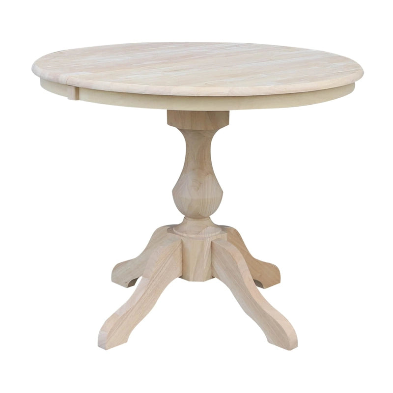 The Gray Barn Fairy Glen 36-in. Round Pedestal Table w/ 12-in. Leaf