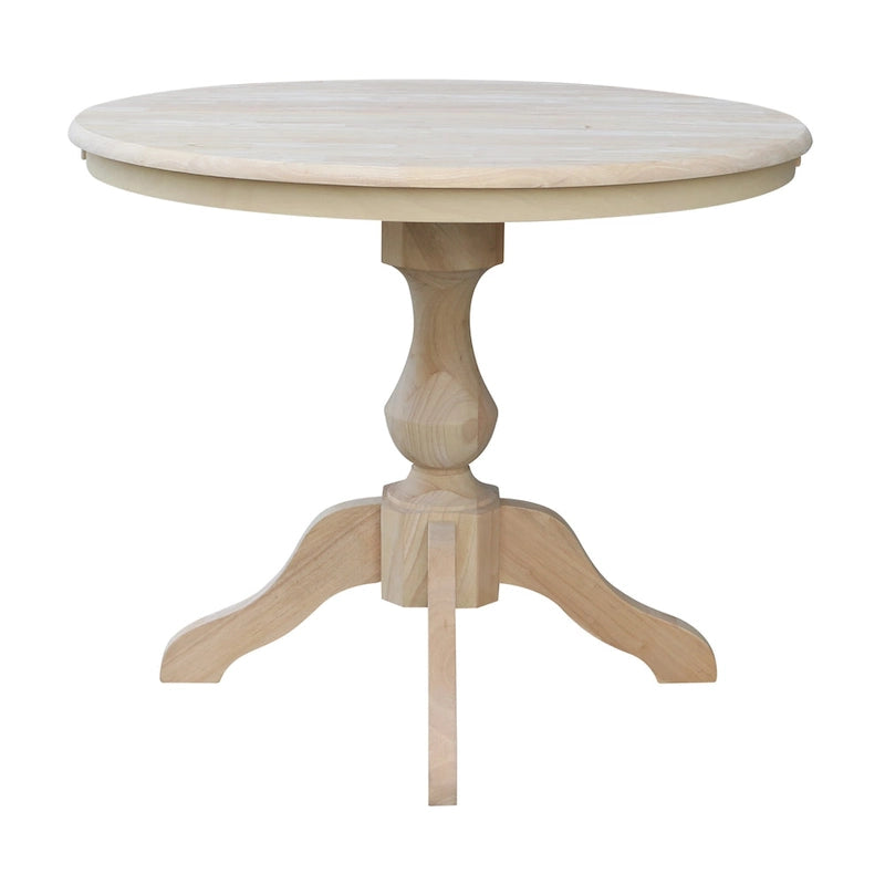 The Gray Barn Fairy Glen 36-in. Round Pedestal Table w/ 12-in. Leaf