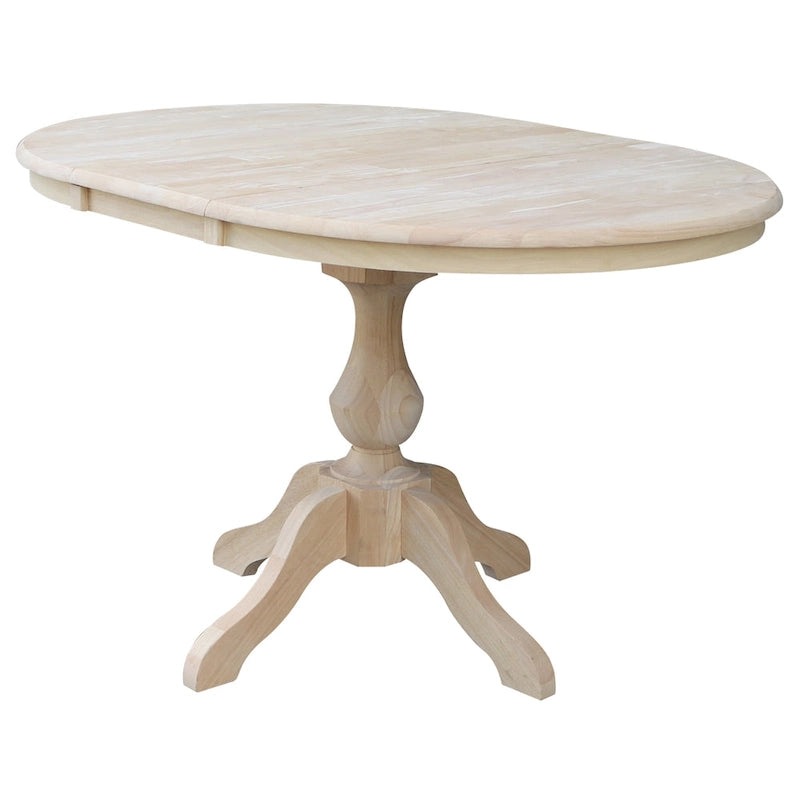 The Gray Barn Fairy Glen 36-in. Round Pedestal Table w/ 12-in. Leaf