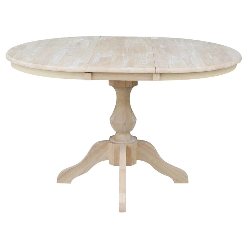 The Gray Barn Fairy Glen 36-in. Round Pedestal Table w/ 12-in. Leaf