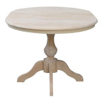 The Gray Barn Fairy Glen 36-in. Round Pedestal Table w/ 12-in. Leaf