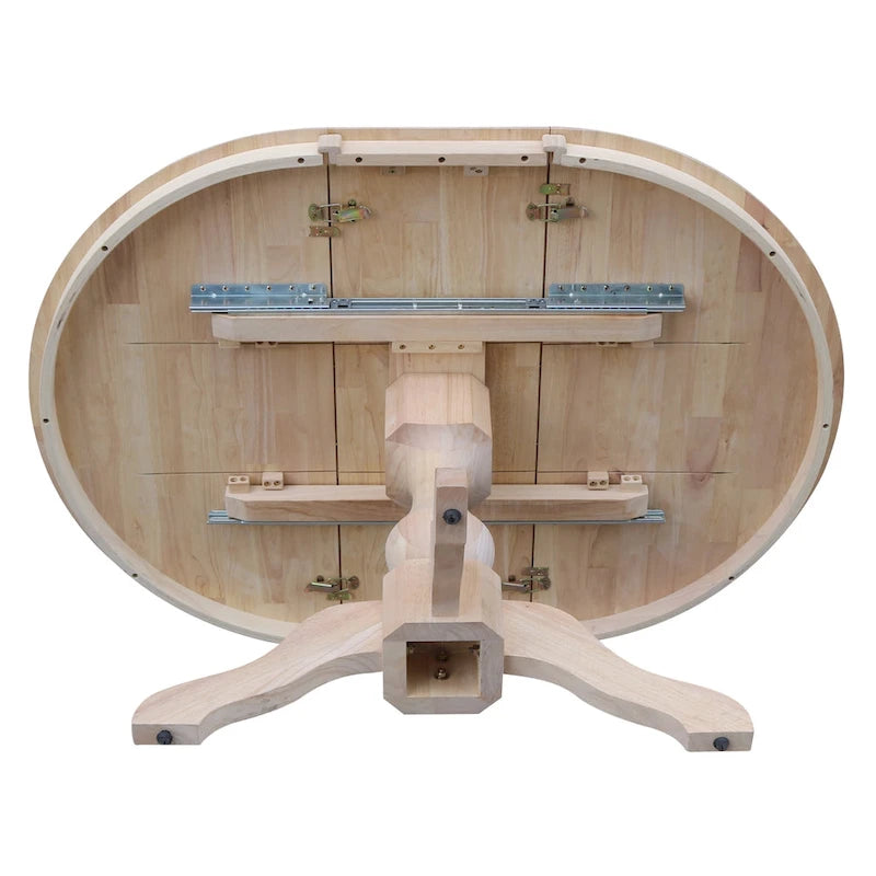 The Gray Barn Fairy Glen 36-in. Round Pedestal Table w/ 12-in. Leaf