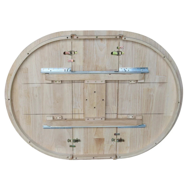 The Gray Barn Fairy Glen 36-in. Round Pedestal Table w/ 12-in. Leaf