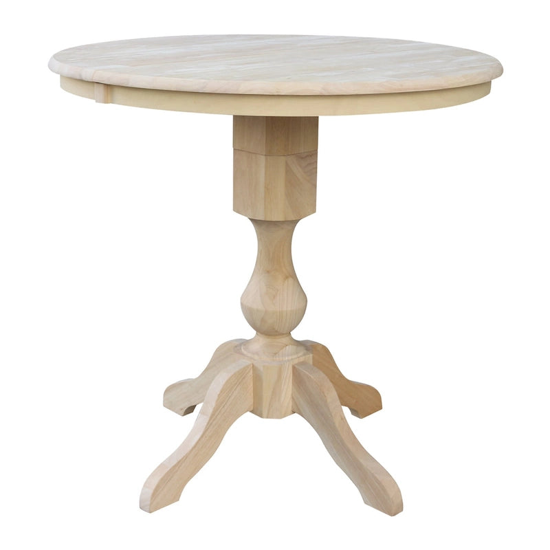 The Gray Barn Fairy Glen 36-in. Round Pedestal Table w/ 12-in. Leaf