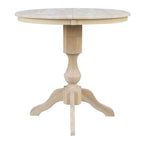 The Gray Barn Fairy Glen 36-in. Round Pedestal Table w/ 12-in. Leaf
