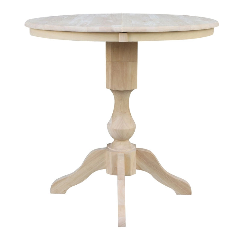 The Gray Barn Fairy Glen 36-in. Round Pedestal Table w/ 12-in. Leaf
