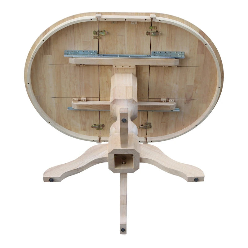 The Gray Barn Fairy Glen 36-in. Round Pedestal Table w/ 12-in. Leaf