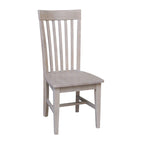 Solid Wood Tall Mission Dining Chairs, Set of 2
